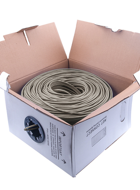 高性能 防火阻燃!CAT6A 超六类双屏蔽网络线 多股SFTP 网络跳线