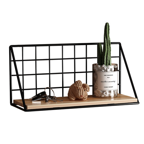 墙上置物架免打孔床头收纳宿舍床上贴墙挂篮寝室床边墙面壁挂收纳