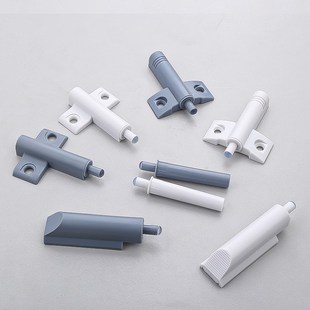 柜门按压式 反弹器自动弹力开关推弹回弹按弹器衣柜门免拉手隐形门