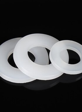 黑色尼龙垫片塑料垫片垫圈白色加大绝缘圆型平垫MM2M3M4M5M6M8M10