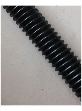 25 32 38 50 70 弹簧管拉伸10M黑色PV钢丝软管吸尘管工业软管风管