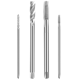 加长丝攻丝锥加长螺旋加长先端丝锥攻丝不锈钢丝锥M2-M12 6542料
