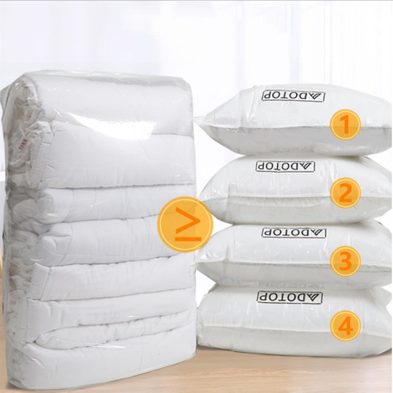 立体真空压缩袋衣柜棉被透明收纳袋装棉絮衣物特大衣服整理打包袋