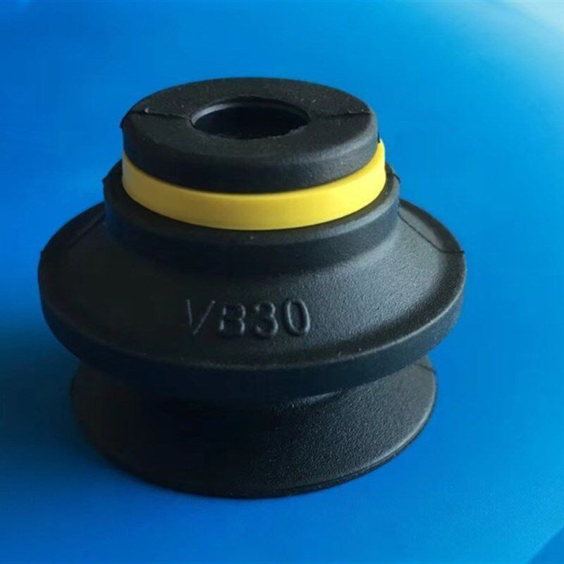 BOOKA VB40真空吸盘VB20 VB50 VB30黑色双层波纹气动吸嘴
