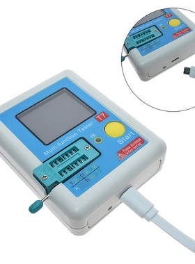 高速 晶体管测试仪 LCR-T7 全彩屏图形显示 成品二极管电容测试仪