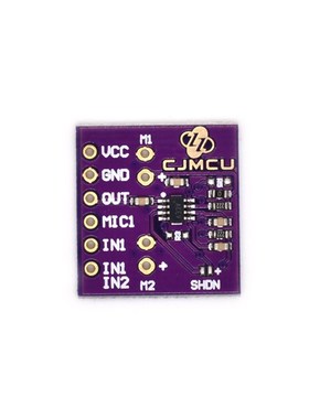 CJMCU-9813 MAX9813H麦克风 话筒 放大器 固定增益集成偏压模块