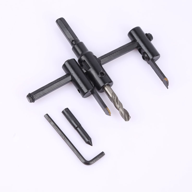 飞机型开孔器木工可调式钻头多功能多用德国多用套装加长型打孔