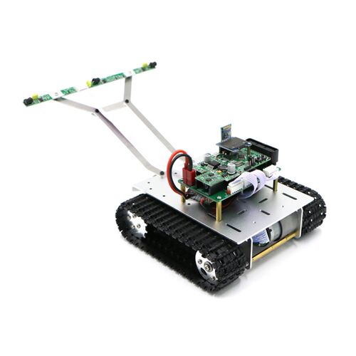 履带车底盘套件 APP 遥控CCD巡线 坦克智能小车STM32 Arduino