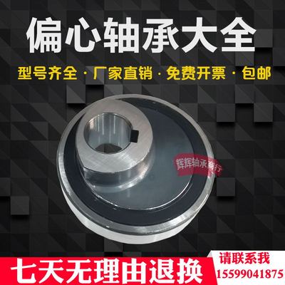 GR80 91805B-2RS 91805 偏心轴承 农机 25*90*33/18 16mm 524806K