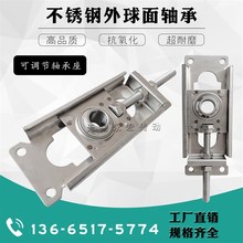 304材质不锈钢涨紧调心滑块可调节轴承座SUCTFU204 205 TF206 207