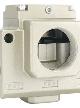 大型三通螺纹真空电磁阀VPA3185/3165-10A气动式