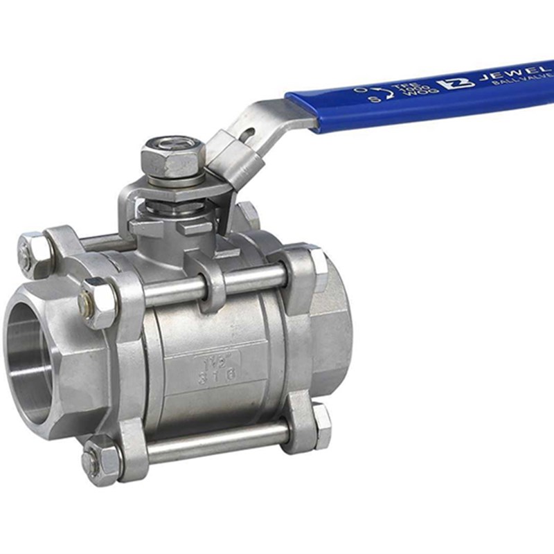 316不锈钢三片式球阀/不锈钢球阀/阀门/球阀/3PC球阀