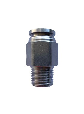 气源快插软管接头PU PFA PTFE塑料快速外螺纹接头气体液体PC8 10m