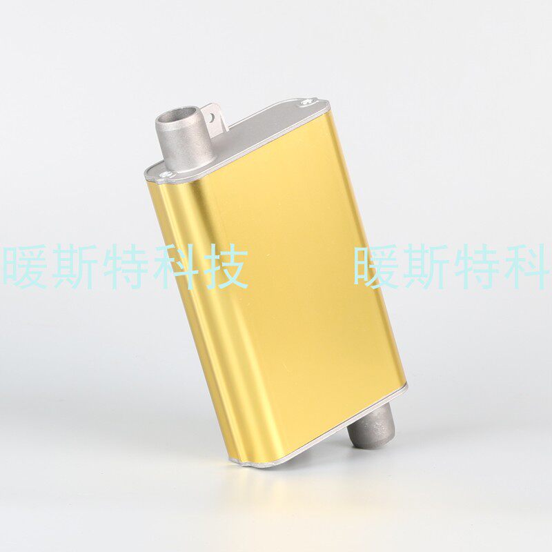 柴暖消音器高端铝合金减小尾气噪音降低排气驻车加热器尾气管配件