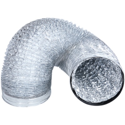 加厚PVC复合铝箔软管油烟机/换气扇伸缩新风排风管通风软管/100mm