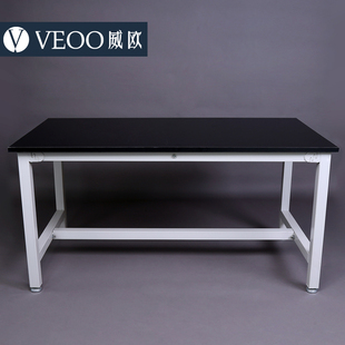 黑色打包工作台手工DIY桌子 车间操作台维修检验台模型工作桌定制