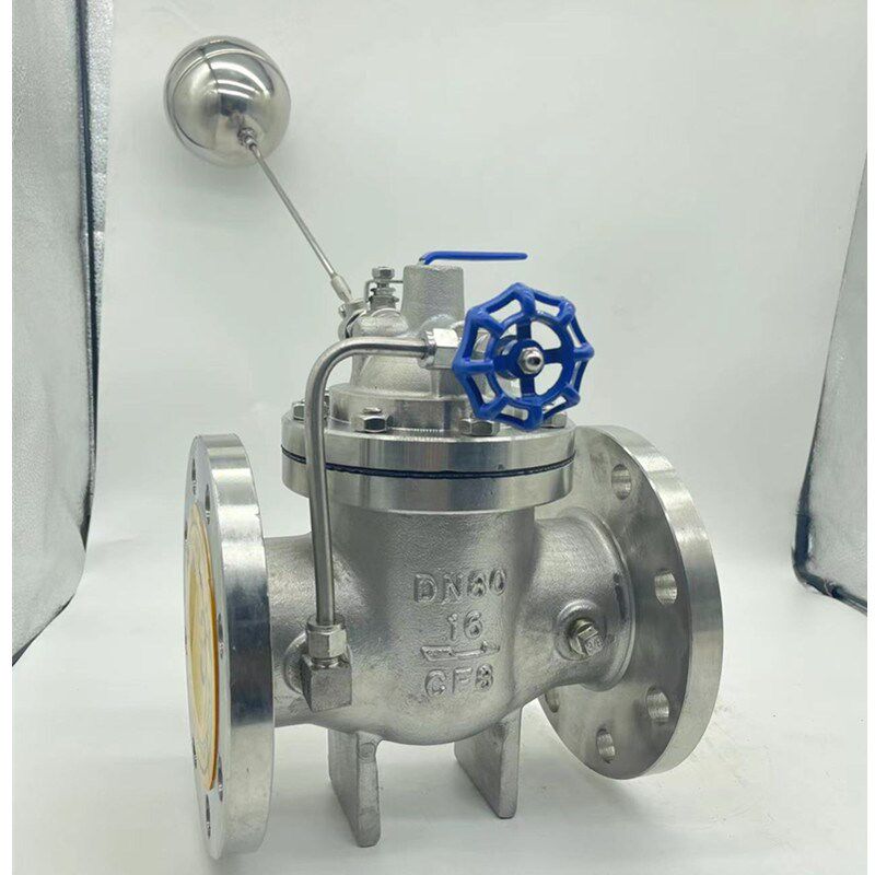 304不锈钢法兰 遥控浮球阀 100X-16P液压水位控制自动补水DN100