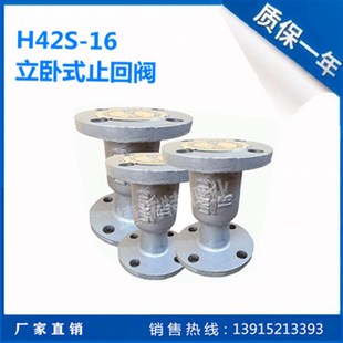 立卧两用止回阀H41S-16蒸汽高温法兰止回阀DN25 32 50 65 80 100