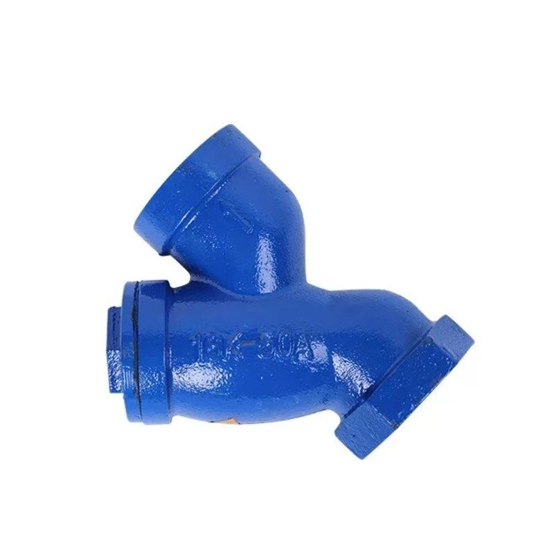 GL11H-16铸铁Y型丝扣过滤器内螺纹管道丝口过滤器不锈钢网DN15-50