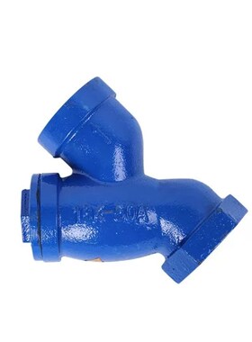 GL11H-16铸铁Y型丝扣过滤器内螺纹管道丝口过滤器不锈钢网DN15-50