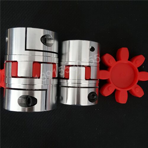 梅花联轴器 铝合金联轴器 外径25mm  内孔5 6 6.35 7 8 10 12