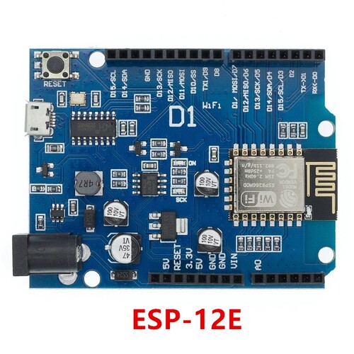 WeMos D1 WiFi UNO 开发板ESP8266 直接用 IDE 无线模块