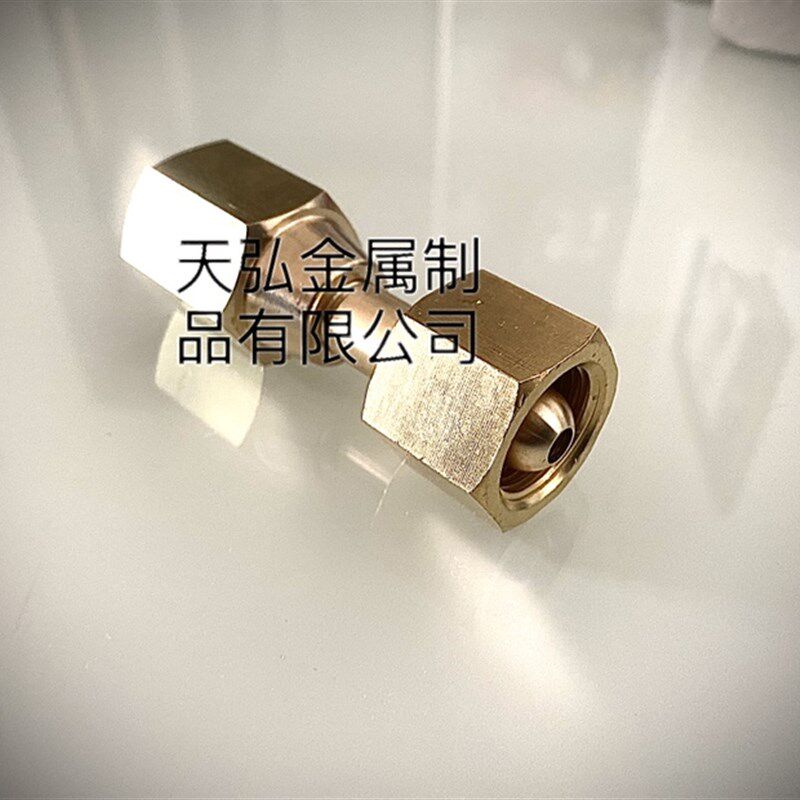 美制CGA580转接头 CGA580内螺纹转内5/8接头 CGA580减压器转接头