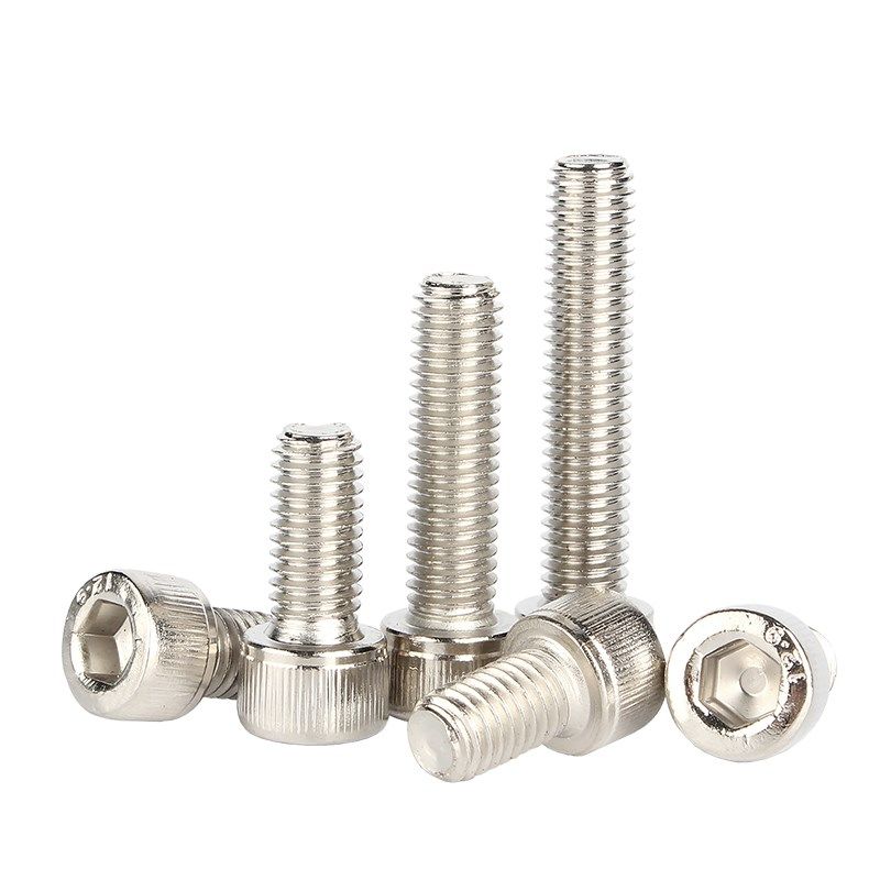 12.9级高强度镀镍内六角螺丝钉杯头螺栓圆柱头加长螺杆M2.5-M24