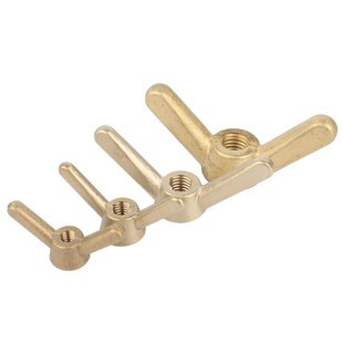 吊环螺母螺帽M4M5M6M8M10M24 宝手拧螺母 黄铜蝶形螺母 铜羊角元