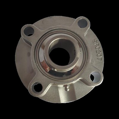 包邮不锈钢圆形轴承座带轴SUCFC204 FC205 FC206 FC207 FC208 209