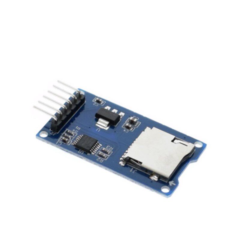 Micro SD卡模块迷你TF卡读写SPI接口带电平转换芯片