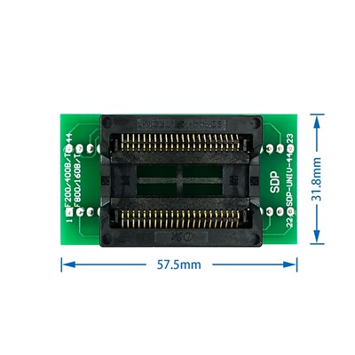 全新IC测试座适配器转换座烧录座PSOP44转DIP44/SOP44/SOIC44