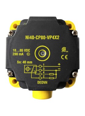 图尔克型接近开关NI40-CP80-FZ3X2/AP6X2/VP4X2/VN4X2传感器