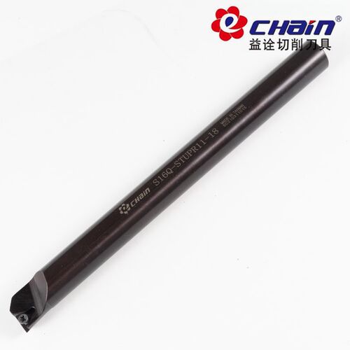 益诠数控内孔车刀杆镗孔弹簧钢抗震刀杆-STUPR加长大柄小头内径刀