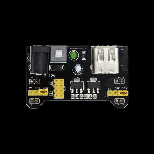 MB-102面包板专用电源模组 2路面包板模块 5V /3.3V 直流稳压模块