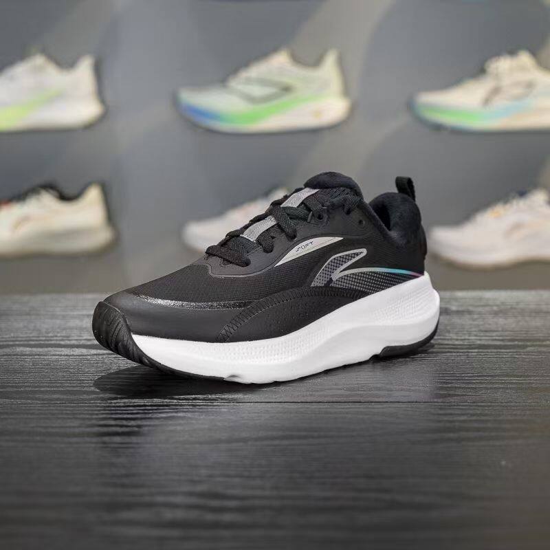 李宁女子加绒休闲鞋2025冬新款SOFT GO FLEECE潮流运动鞋AGLV082
