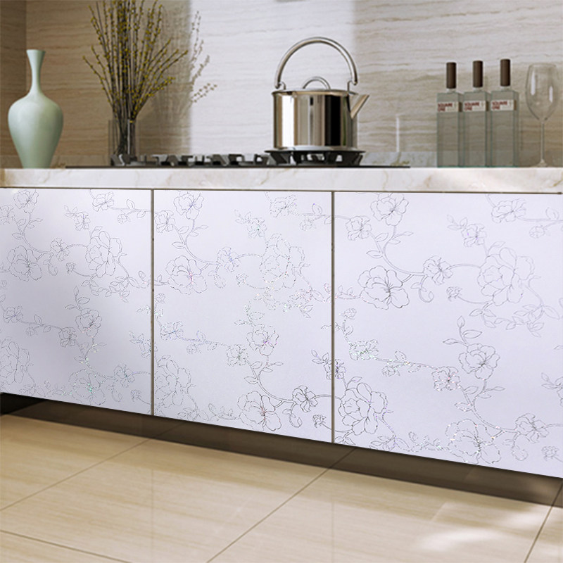防水防油橱柜改造 翻新贴纸厨房自粘板材防潮 防霉家用保护橱柜门