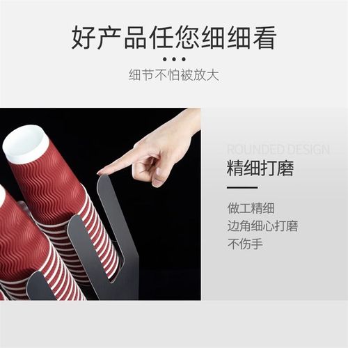 不锈钢纸杯架咖啡吧台奶茶店专用吸管纸巾收纳架多功能放置架商用