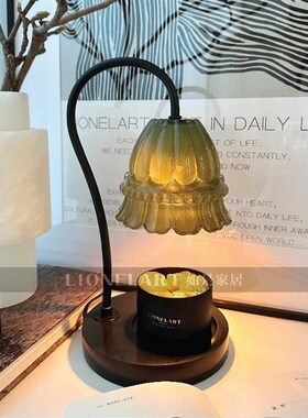 如是融蜡灯中古铃兰氛围灯明暗时长可调床头台灯小夜灯礼物礼品