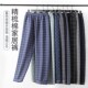 秋冬季 4XL夹棉大码 加厚空气棉保暖家x居裤 男睡裤 大码 加肥休闲裤