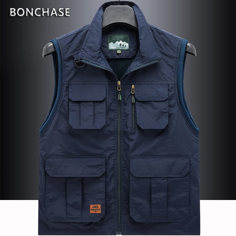 马甲男薄款春秋户外多口袋坎肩休闲背心男装宽松大尺码工装马夹外,男装,常规马甲,淘宝优惠券,粉丝福利购,淘宝优惠卷