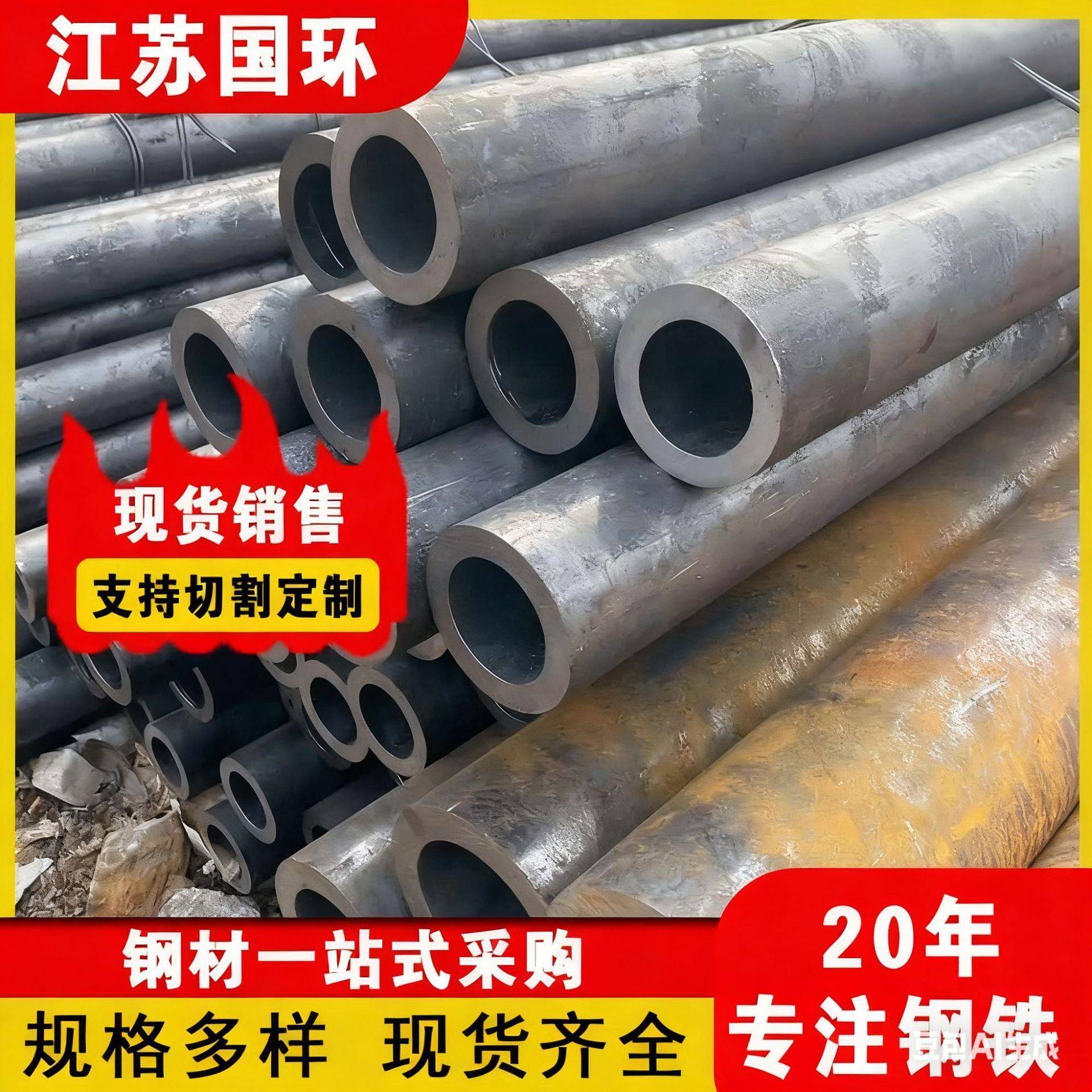 20G大口径厚壁高压锅炉管42Cr1Mo无缝钢管锅炉合金管厂家直发