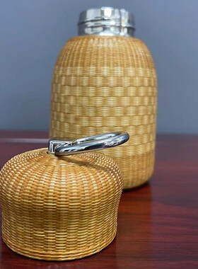 Z60编水杯保温杯热水壶便携杯子暖水瓶茶杯.扣丝不锈钢