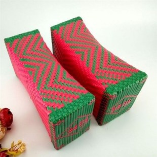 老式硬枕头不塌陷不变形硬枕头高枕头套装夏季Q枕头脊椎病传统红