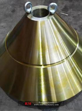 【浙江硌可】METSO HP300矿山采石料破碎机轧臼壁黄铜锰钢件衬套