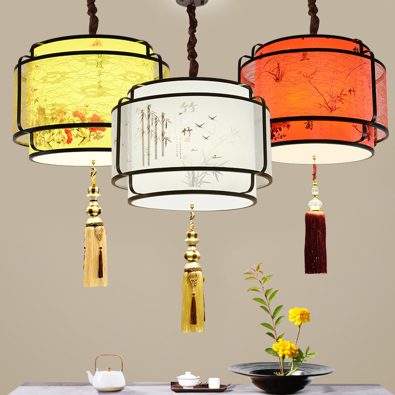 中式古典铁艺吊灯火锅店餐厅饭店酒店餐饮带射灯古风复古国朝灯笼,家装灯饰光源,酒店/宴会厅/餐饮吊灯,淘宝优惠券,粉丝福利购,淘宝优惠卷