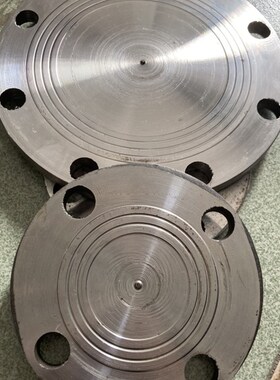 碳钢法兰盲板盖板管道堵板封堵片DN4u0 50 65 80 100 150 200 250
