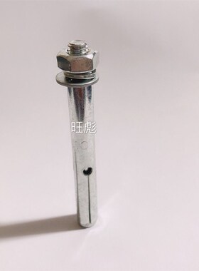 非标镀锌膨胀螺丝 小m头带孔拉爆 护栏膨胀螺栓M8*60 70 80 100