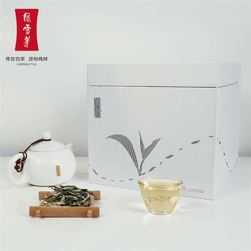 问叶福鼎白茶2022年白牡丹一级散茶收藏礼盒1斤装