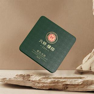 六妙白茶7377绿印品鉴装2019年福鼎白茶贡眉老白茶盒装30g茶叶